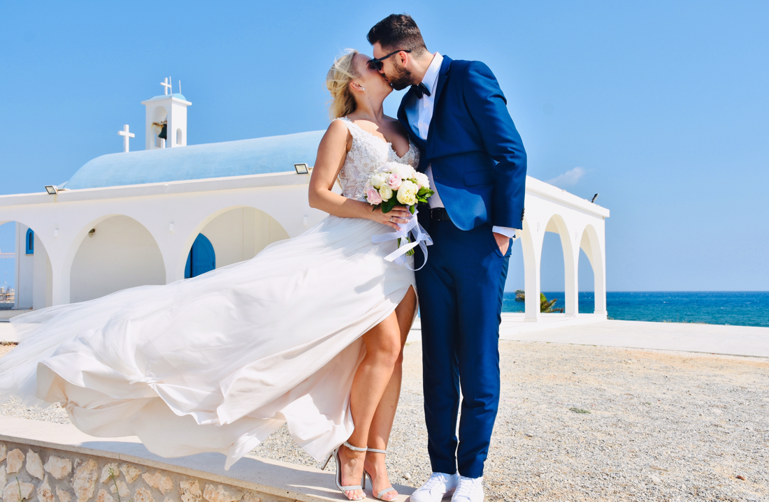 Ślub za granicą, ślub marzeń na Cyprze_Daria & Irinel, 6 września 2019, Ayia Thekla